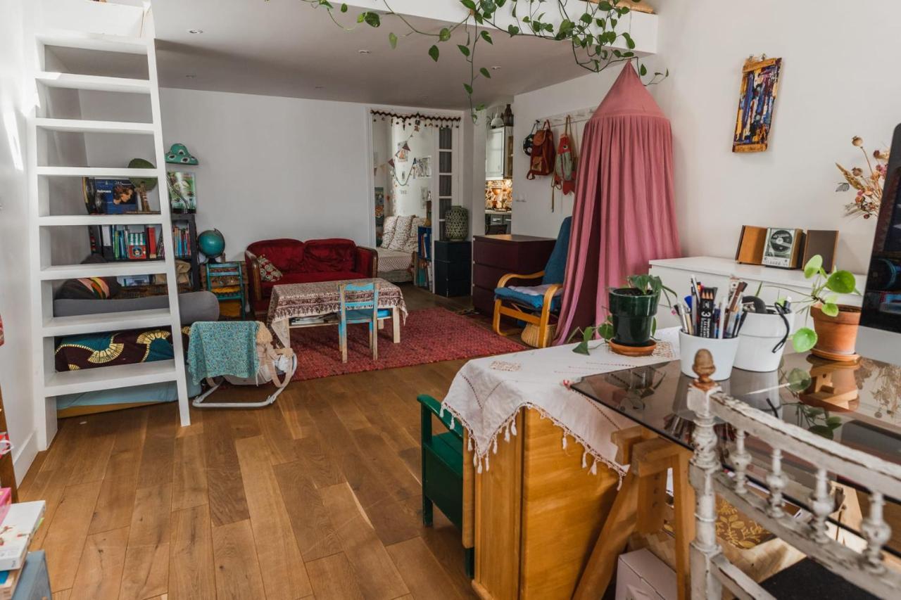 Appartamento Bright Atypical Duplex In Menilmontant Parigi Esterno foto