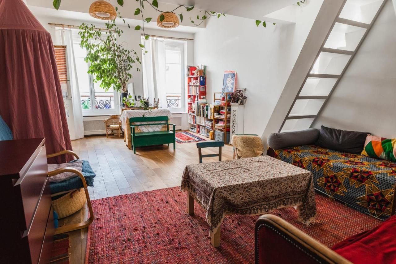 Appartamento Bright Atypical Duplex In Menilmontant Parigi Esterno foto