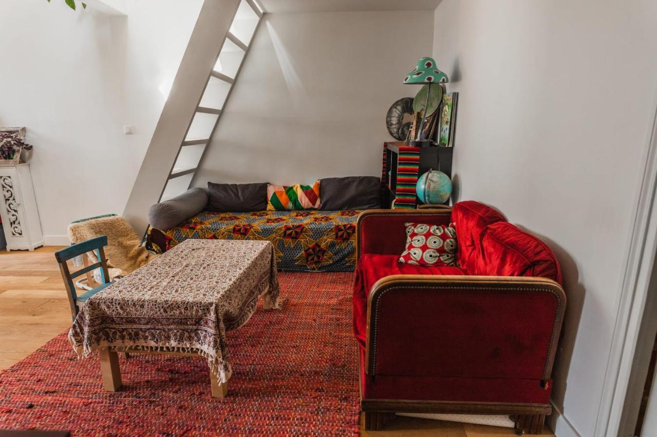 Appartamento Bright Atypical Duplex In Menilmontant Parigi Esterno foto