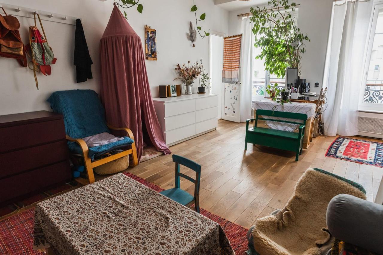 Appartamento Bright Atypical Duplex In Menilmontant Parigi Esterno foto