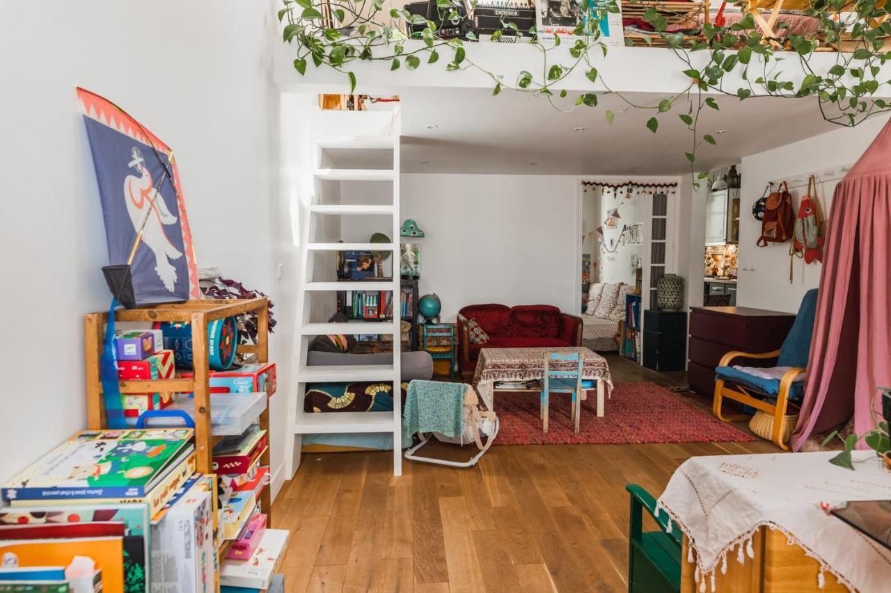 Appartamento Bright Atypical Duplex In Menilmontant Parigi Esterno foto